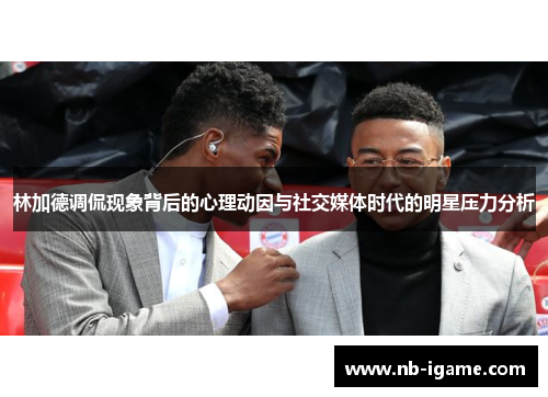 林加德调侃现象背后的心理动因与社交媒体时代的明星压力分析